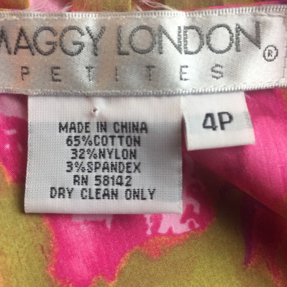 Maggy London Pretty In Pink Pocket Dress O-16 - Picture 7 of 7